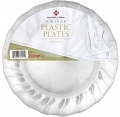 81555 Plate - Plastic Clear 9" 40ct